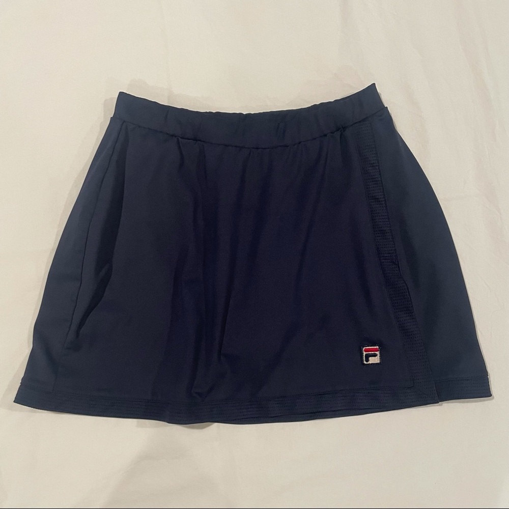 Vintage Fila Navy Tennis Skirt, Size XS